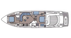 Аренда яхты Sunseeker 68 "007" на Миконосе